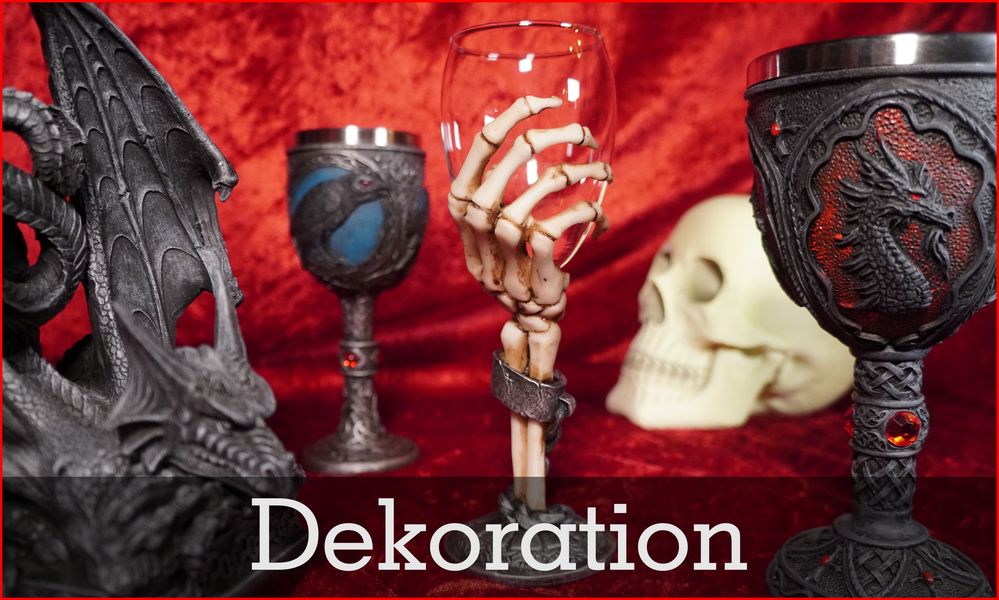 Gothic Dekoration Absinthgläser Trinkkelche Bronzen